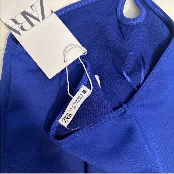 ZARA Cut Out Crop Top NWT - Picture 7 of 12